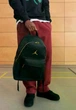 Рюкзак унисекс Jordan с логотипом, черный с золотистой фурнитурой, 20 л JRD-070-BLK - изображение 3
