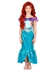 Карнавальний костюм Аріель Русалоньки для дівчаток Ariel the Little Mermaid синій зелений, розмір 5 - 6 років (109 - 126 см)) - зображення 4