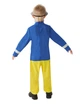 Дитячий карнавальний костюм пожежника Сэма Fireman Sam синій жовтий, розмір 2–3 років (83–97 см) - зображення 3