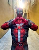 Карнавальный костюм Дэдпула мужской Deadpool красно-чёрный, размер M/L - изображение 4