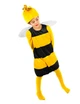 Дитячий карнавальний костюм бджоли Maya the Bee чорно-жовтий, розмір 3–4 років - зображення 1