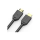 Кабель мультимедийный DisplayPort M to DisplayPort M 3.0m V1.2 4K60Hz black HP (HP_DHC-DP01-3M) - изображение 1