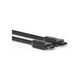 Кабель мультимедийный DisplayPort M to DisplayPort M 3.0m V1.2 4K60Hz black HP (HP_DHC-DP01-3M) - изображение 3
