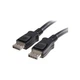 Кабель мультимедийный DisplayPort M to DisplayPort M 1.0m V1.2 4K60Hz black HP (HP_DHC-DP01-1M) - изображение 2