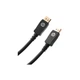 Кабель мультимедийный DisplayPort M to DisplayPort M 1.0m V1.2 4K60Hz black HP (HP_DHC-DP01-1M) - изображение 3