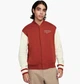 Бомбер чоловічий Nike Nsw Trend Varsity Jkt Flc Red M Червоний HF0676-832 - зображення 1