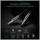 Кабель мультимедійний 3.5mm M to 3.5mm M 2.0m AV112 blue Ugreen (10687) - зображення 2
