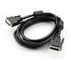 Кабель мультимедійний DVI M to DVI M 3.0m 24+1pin Vinga (VCPDCDVIMM3BK) - зображення 1