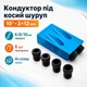 Мебельный кондуктор для сверления отверстий под косой шуруп под углом 670455 - изображение 1