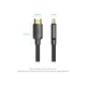 Кабель мультимедійний HDMI M to HDMI M 20.0m 1080p60Hz cotton braided black Vention (ALLBQ) - зображення 7