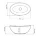 Умывальник VBI Parma S накладной 36x27 см marble white glossy VBI-011031 - изображение 4