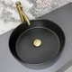 Умывальник VBI Brindisi M накладной 40x40 см black matt VBI-014104 - изображение 2