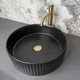 Умывальник VBI Brindisi M накладной 40x40 см black matt VBI-014104 - изображение 4