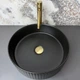 Умывальник VBI Brindisi M накладной 40x40 см black matt VBI-014104 - изображение 5