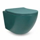 Подвесной унитаз VBI VULCANO EMERALD MATT TORNADO - изображение 1