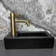 Умывальник VBI Komo R подвесной 36x17 см black matt VBI-015626 - изображение 2