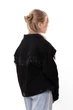 Дитяча джинсова куртка для дівчинки NoBrand 152 Чорний (p-20936-252426) - изображение 6