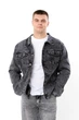 Чоловіча джинсова куртка NoBrand L Темно-сірий (p-20934-252414) - изображение 2