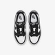 Кроссовки детские Nike Dunk Low Retro Panda Ps 28 Чорно-білий CW1588-100 - изображение 4