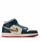 Кроссовки детские Nike Air Jordan 1 Mid 38.5 Комбінований FN1353-400 - изображение 4