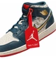 Кроссовки детские Nike Air Jordan 1 Mid 38.5 Комбінований FN1353-400 - изображение 8