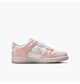 Кроссовки детские Nike Dunk Low Gs White/Pink 38.5 IF6172-100 - изображение 3