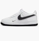Кроссовки детские Nike Air Force 1 Older Kids' Shoes 40 Чорно-білий DX9269-100 - изображение 1