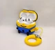 Силіконовий 3D чохол Minions Міньйон з шнурком-кільцем для Airpods 4 - изображение 2