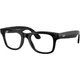 Смарт-окуляри Ray-Ban Meta Wayfarer Gen 2 LargeShiny Black Frame/Clear to Graphite Green Transit.Lens. RW4012 601/1M 53-22 - зображення 4