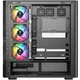 Корпус Modecom VOLCANO AQ500 ARGB MIDI FRONT LCD 6,2”, 4x120mm fans BLACK без БЖ ATX (MC-A-AQ500-4FA-B) - зображення 4