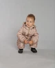 Комбінезон демісезонний Activekids Trendy Ведмедики р74 (6-9 міс) бежевий - зображення 5
