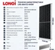 Солнечная батарея LONGi 645 Вт LR8-66HYD-645M Bifacial двухсторонняя с двойным стеклом - изображение 2