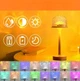 Ночник с проекцией океана DL 412 LED лампа с пультом RGB-подсветкой - изображение 6