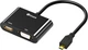 Разветвитель видеосигнала BIAZE HGK4 MicroHDMI на VGA/HDMI - изображение 1