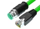 Патч-корд BOSENDE BSD-M12D Cat 6a M12 D-код - RJ45 экранированный гибкий 2 м (BSD-M12D-02) - изображение 1