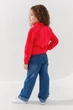 Кофта з принтом для дівчинки Baby Show 14361 110 см Малиновий shop (2000990777492) - зображення 4