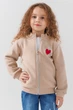 Кофта з принтом для дівчинки Baby Show 14362 122 см Бежевий shop (2000990777478) - зображення 1