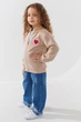 Кофта з принтом для дівчинки Baby Show 14362 122 см Бежевий shop (2000990777478) - зображення 4