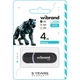 USB флеш-накопитель Wibrand Panther 4GB USB-A 2.0 Black (WI2.0/PA4P2B) [173672] - изображение 2