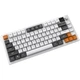 Клавиатура Ajazz AF82 Grey/White/Orange (AF82-GWO) [175685] - изображение 4