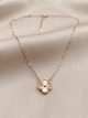 Кольє "Rose Gold Clover" з медичної сталі Xuping - зображення 1