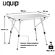 Стол туристический Uquip Variety M Grey (244112) - изображение 1