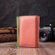 Женский кожаный кошелек ST Leather разноцветный вертикальный для карт тройного сложения с монетницей 55542 - изображение 7