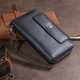 Гаманець портмоне жіночий ST Leather з натуральної шкіри вертикальний для карт з монетницею Чорний 55695 - зображення 9