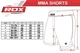 Шорти RDX Inc поліестер M чорні для MMA - зображення 7