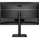 TFT 27" AOC , IPS, 120Hz, VGA, HDMI, DP, USB-hub, HAS, Pivot, колонки, чорний (27E4U) - зображення 6