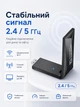 Адаптер Wi-Fi сетевая карта 1300 Мбит/с USB 3.0 бездротовой двухдиапазонный 2.4G 5G Wi fi ресивер модуль вай фай для ПК и ноутбука 11AC - изображение 5