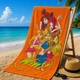Пляжное полотенце Winks oranji 75х150см - изображение 1