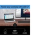 Монітор 27" 16:9 4K UHD (3840 x 2160) IPS 350 nits HDMI; USB-C; DisplayPort 1 RJ-45 HP E27K G5 4K USB-C MNTR HP (6N4C4AA) - зображення 5