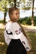 Вишиванка для дівчинки Trend Гроно 122 Білий (SOLDGRON) - изображение 7